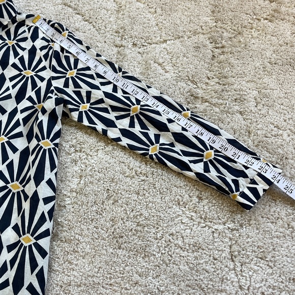 Zara Geometric Printed Midi Dress Size Medium - Picture 13 of 14